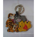 Animal Shape PVC Key Ring, Plastic Keychain (GZHY-KA-071)